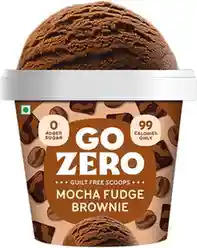 Go Zero Mocha Fudge Brownie Guilt Free Ice Cream